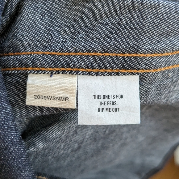 Nihon Menpu selvedge Western snap shirt - Picture 3 of 6